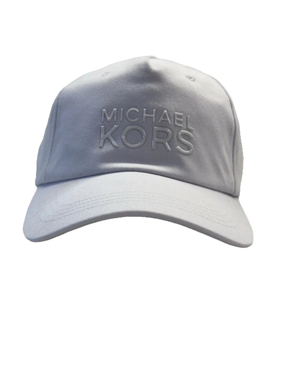 Michael Kors Womens Optic White Baseball Cap One Size Adjustable  NEW!!!